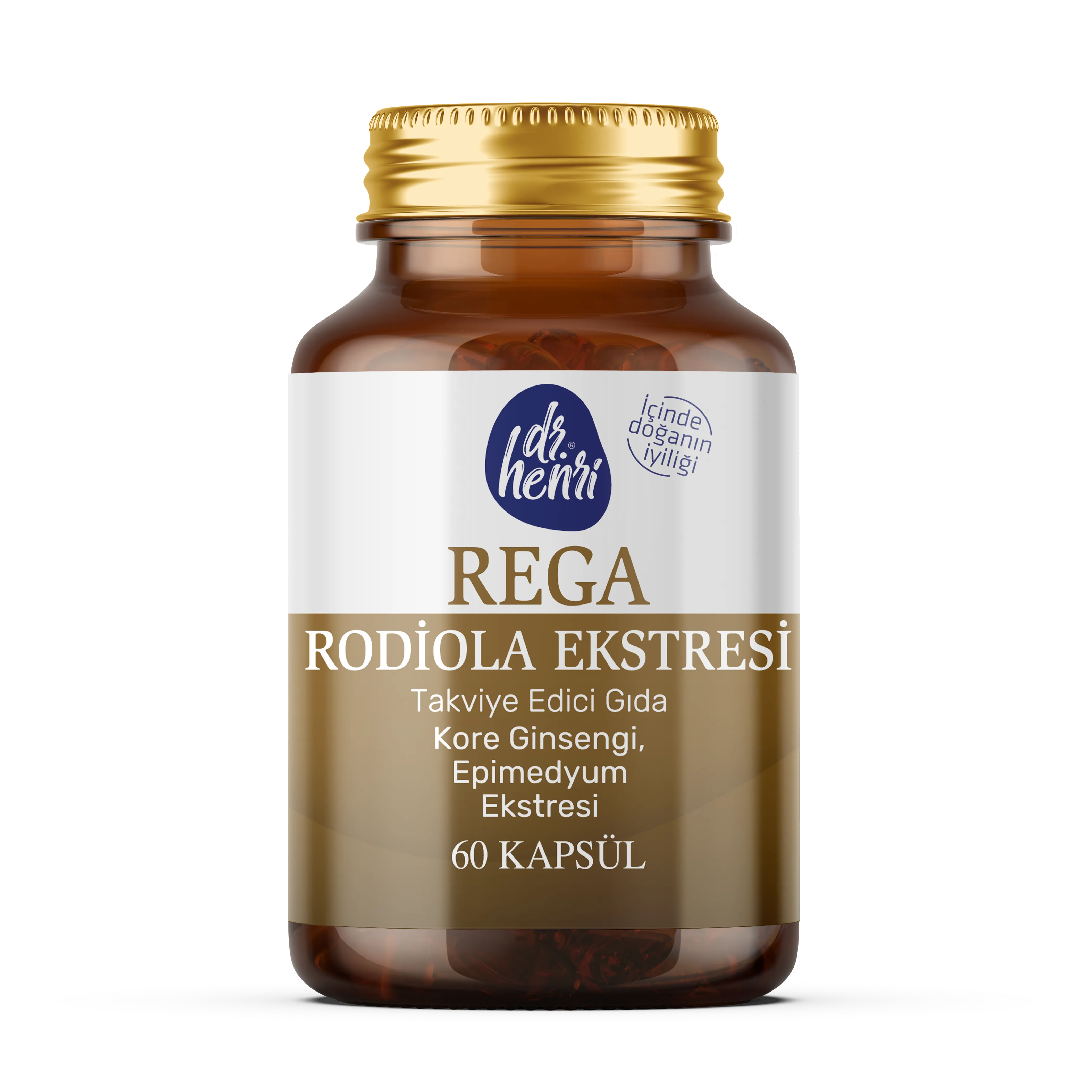 Dr. Henri Rega Rodiola - 60 Kapsül